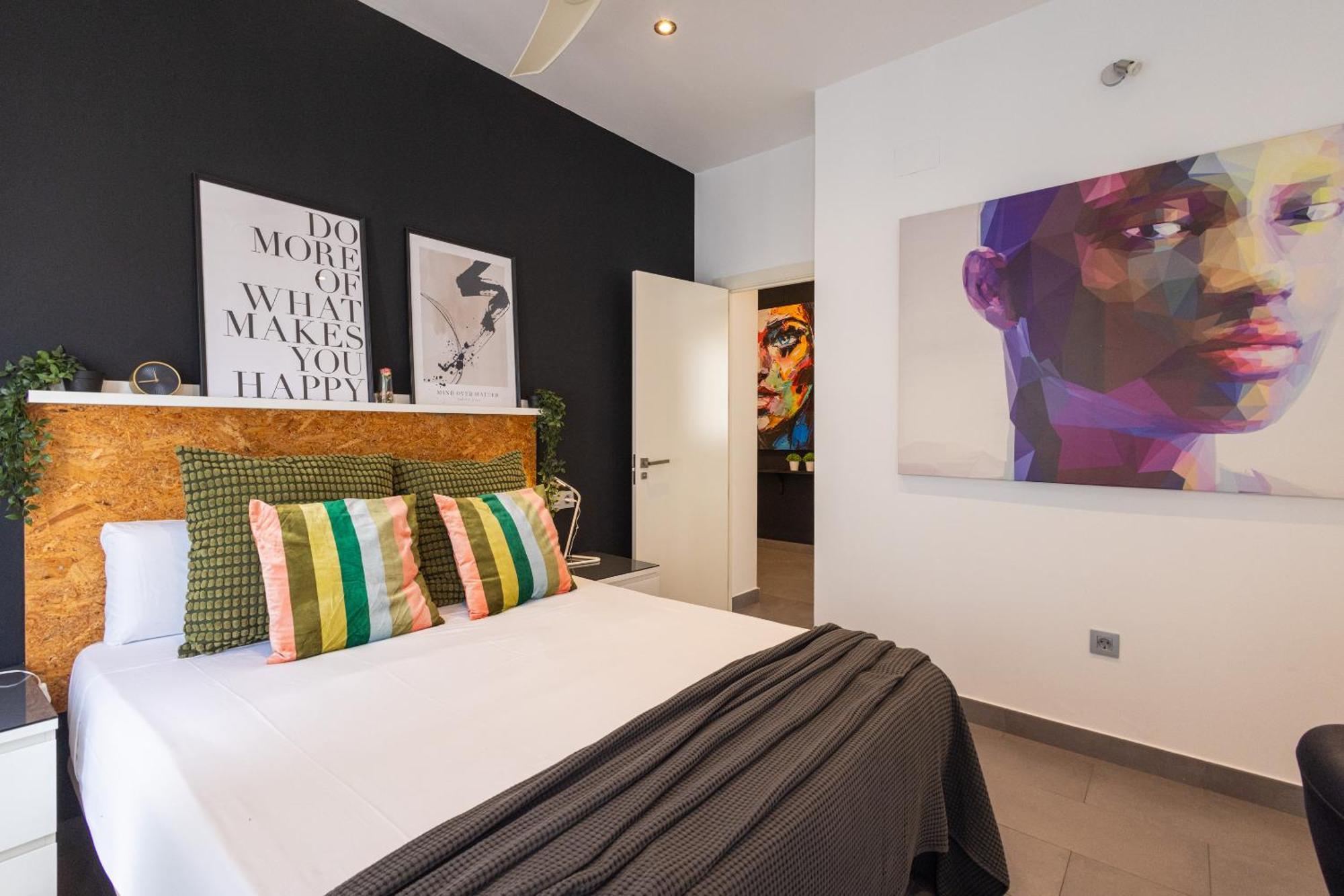 Florit Flats - Stylish 2 Bedroom Ac Wifi Terrace Attic In Valencia Center Exteriör bild