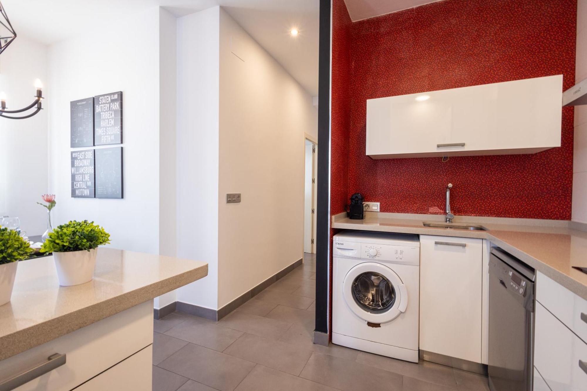Florit Flats - Stylish 2 Bedroom Ac Wifi Terrace Attic In Valencia Center Exteriör bild