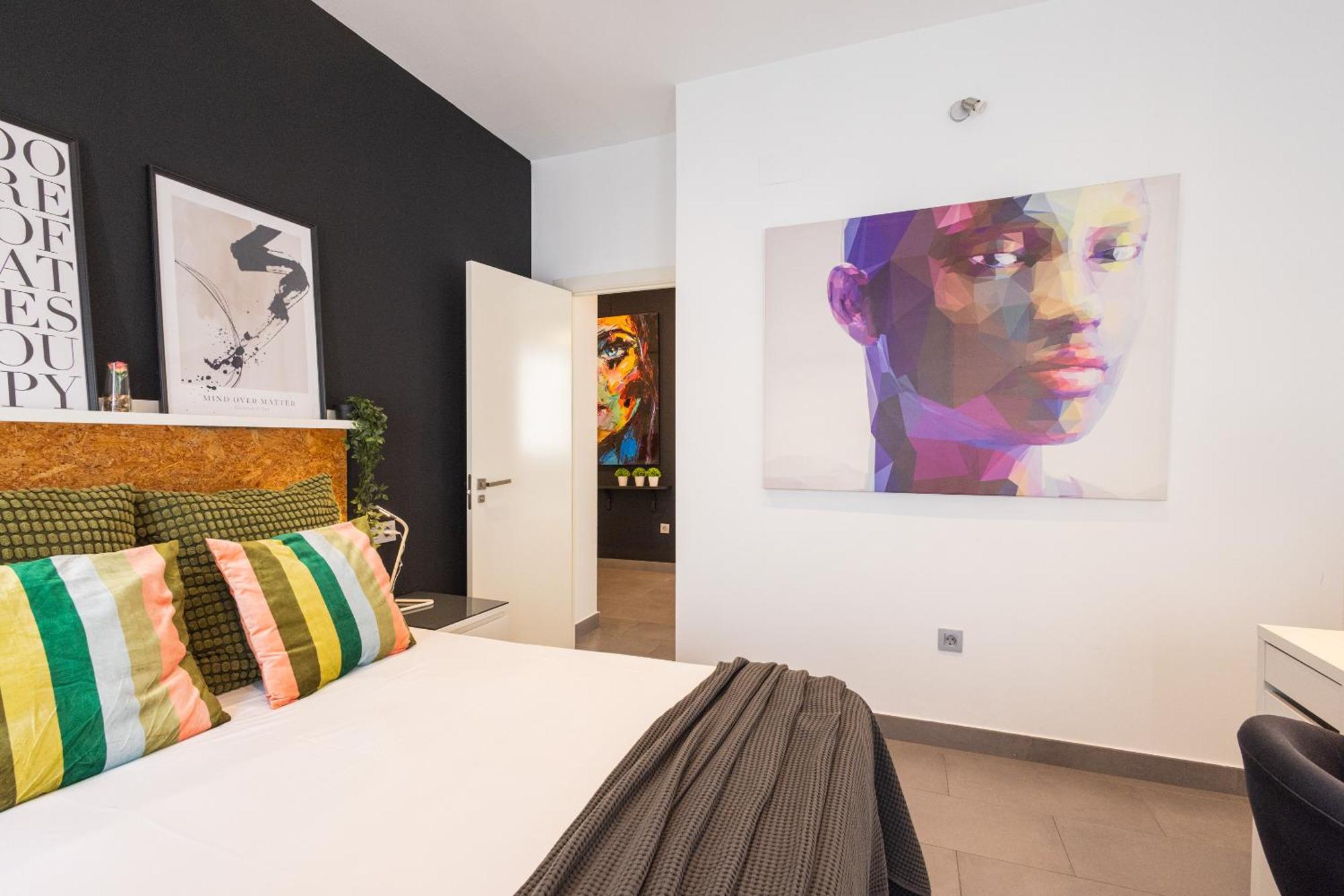 Florit Flats - Stylish 2 Bedroom Ac Wifi Terrace Attic In Valencia Center Exteriör bild